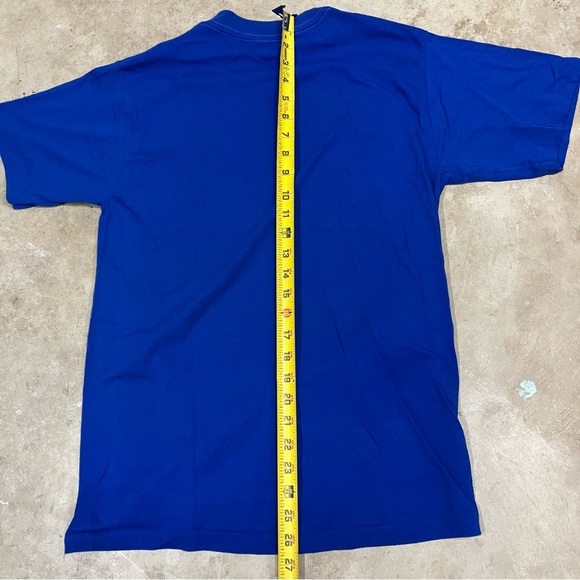 VTG 80s Seattle Seahawks Rusty Tillman T Shirt Tee Blue Tag Large (Fits Medium) - Picture 4 of 6